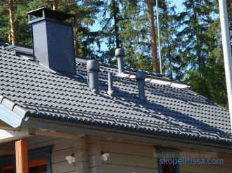 Ventilace uzlu procházející střechou - typy konstrukcí a vlastnosti jejich instalace