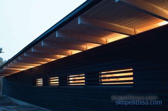 Malé moderní přímořské chaty architekt studio Sigge Arkkitehdit Oy