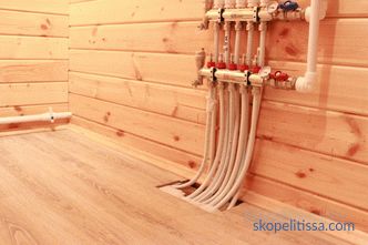 Jak vyrobit vytápěné podlahy v dřevěném domě: možnosti pro zařízení a instalaci