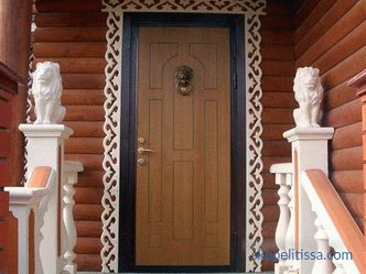 dřevěné a kovové dveře, montážní prvky