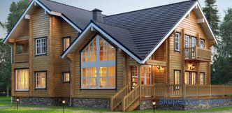Finské domy z lepeného dřeva na klíč: projekty a ceny