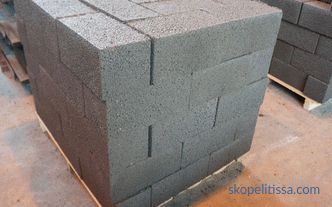Bloky pro stavbu garáže: srovnání navržených výrobků