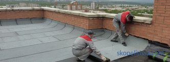 Roll střešní materiály pro střechu: typy, zařízení a ceny