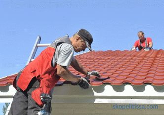 Zavřete střechu v zemi - cena práce, kolik to stojí na blokování střechy v soukromém domě v zemi