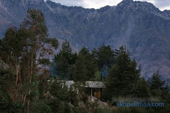 Retreat House v horách - Closburn Station, Nový Zéland