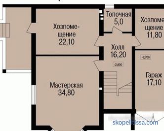 Projekty soukromých domů 10 na 12 jednopatrových a dvoupodlažních, dispozice 10x12 v katalogu, ceny v Moskvě, fotografie