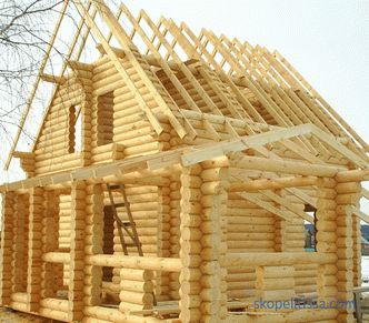 Jak postavit dům z kulatiny, dům z srubu, stavební technologie