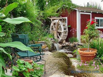 Dekorační mlýn na zahradu - výroba mlýna na zahradu (+ foto)