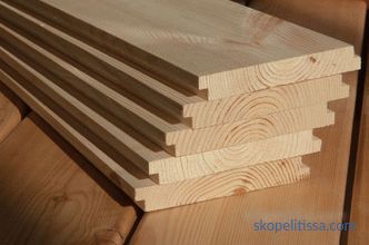 materiály pro dokončování domu ze dřeva a kulatiny