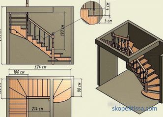 Schody v soukromém domě do druhého patra: nejlepší designové projekty