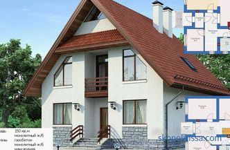 Projekty rodinných domů do 150 m a projekty chalup do 150 m2. mv Rusku