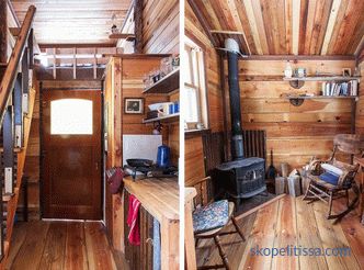 Dům kabin - jak organizovat, příklady a fotografie