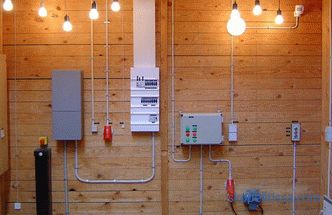 Elektrické rozvody v garáži: pravidla procesu instalace