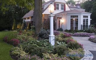 Venkovské lucerny a sloupy veřejného osvětlení, charakteristika a jemnost výběru sloupů pro zahradu