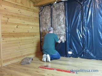 Jak izolovat dům od dřeva uvnitř, tím lépe, izolace srubu 150x150, foto