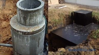 Plastové akumulační nádrže pro kanalizaci, septiky pro chaty a venkovské domy, výběr a montáž